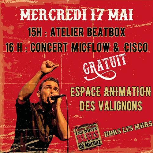 BeatBox aux Valignons avec MicFlow