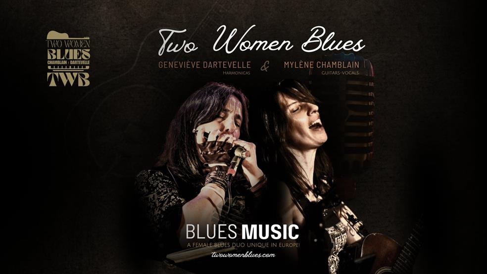 Two women blues 